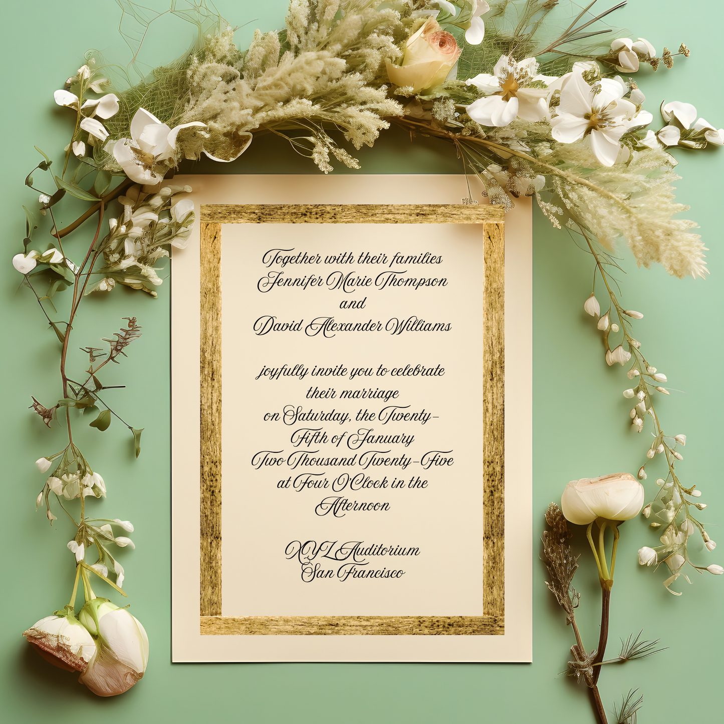 A-8 Invitations (Foldover Cards)