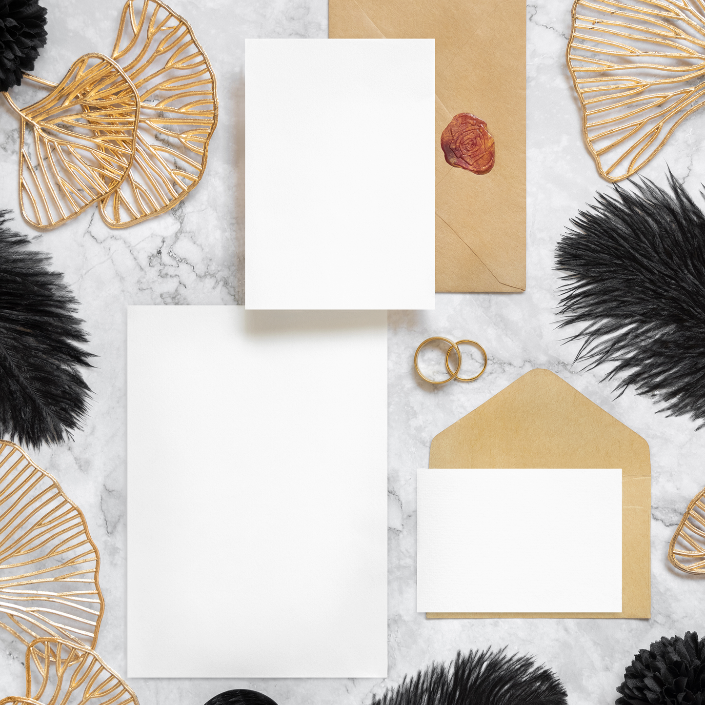 Announcement Cards and envelopes