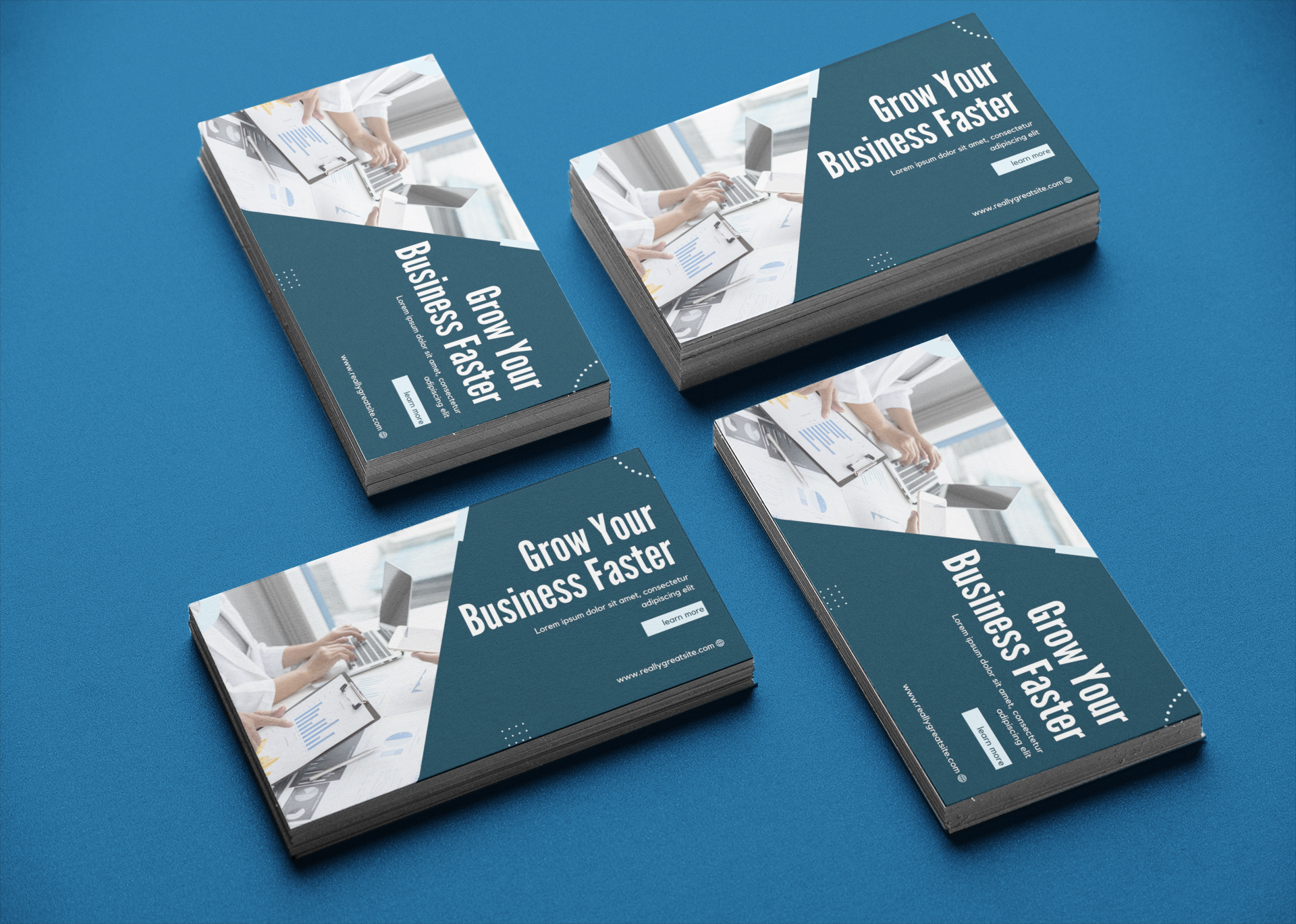 Business Cards_Full Color_2 sided_Mock up